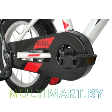 Детский велосипед Novatrack Astra 143ASTRA.WT20 (белый/красный, 2020) картинка 4